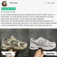 KickClean – Der Beutel für geruchsfreie, blitzsaubere Schuhe in nur 30 Minuten