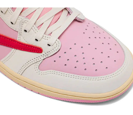 Air Jordan 1 Retro Low OG SP Travis Scott Sail Tropical Pink
